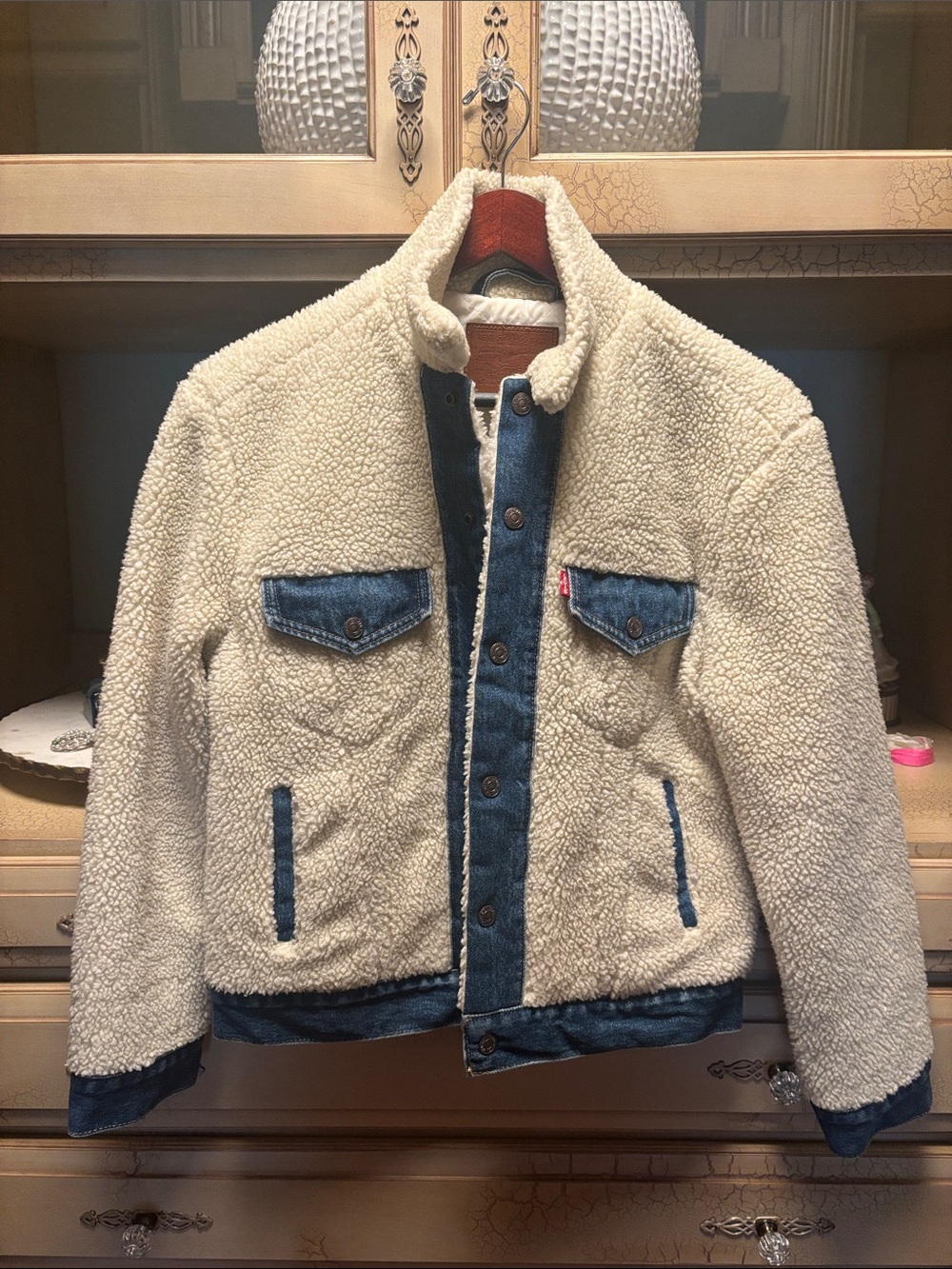 Levi’s Sherpa Fleece Denim Jacket